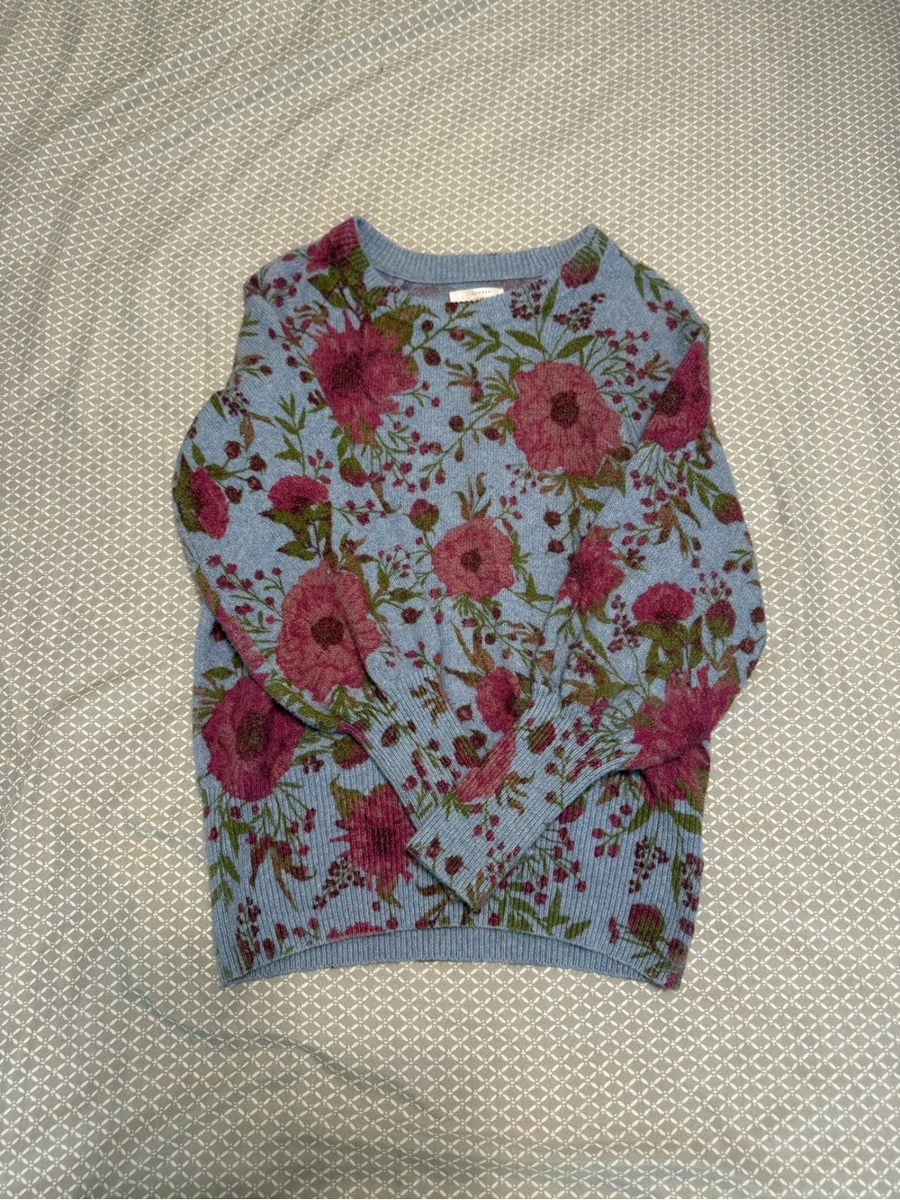Lauren Conrad flower sweater